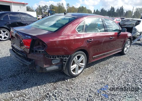 2014 Volkswagen Passat 2.0L Tdi Sel Premium из США, поврежденный, VIN 1VWCN7A35EC077501